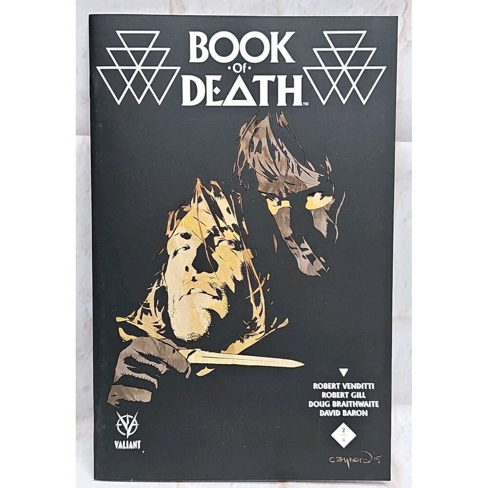 Book Of Death # 2 NM 1st Print Valiant Comic Book Variant Cover A